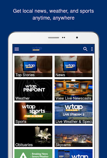 Screenshot of WTAP Now