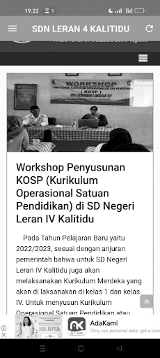 Android application SDN LERAN 4 KALITIDU screenshort