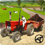 Cover Image of Скачать Тракторная тележка вождения Farming Simulator Games 1.0.10 APK