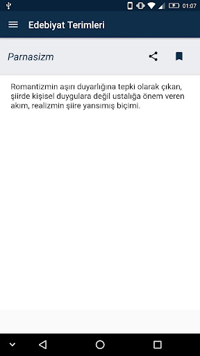 Edebi Terimler Sözlüğü Screen 2