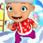 Baby Snow Run - Running Game Mod apk أحدث إصدار تنزيل مجاني