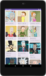 Lista personajes Rick & Morty