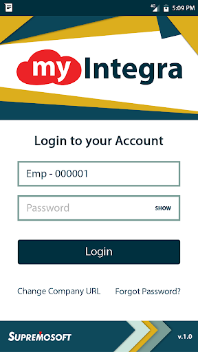 myIntegra Screen 2