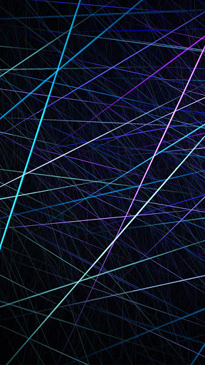 Android application neon line wallpaper screenshort
