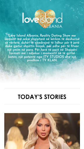 Android application Love Island Albania screenshort