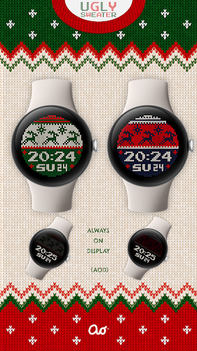 Ugly Sweater Watch Face Screen 2