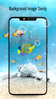 Fish On Screen 3D Wallpaperのおすすめ画像5