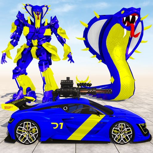 Snake Robot Car Transform Game  Icon