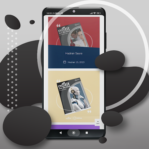 Android application Notit - Bilim İçerikleri screenshort