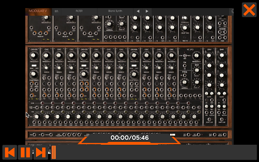 Advanced Moog Modular V for Ar Screen 3