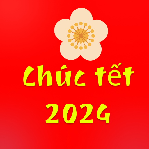 Mẫu câu chúc tết 2024 logo