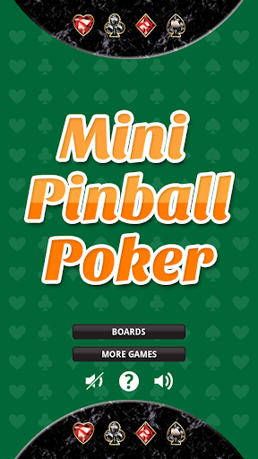 Android application Mini Pinball Poker Fun screenshort