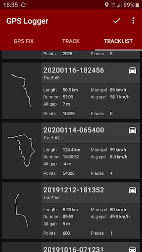 GPS Logger 2.3.1 Screenshots 5