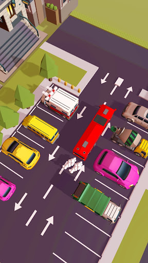 Car Jam Traffic Parking 3D Screen 3