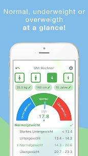 Free BMI-Calculator Weight App 5