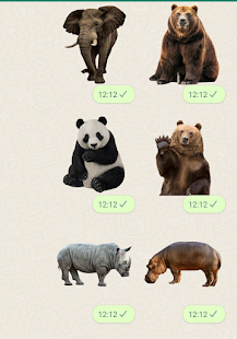 Animals Stickers 1.0 APK screenshots 4