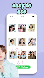 Korean WA Stickers