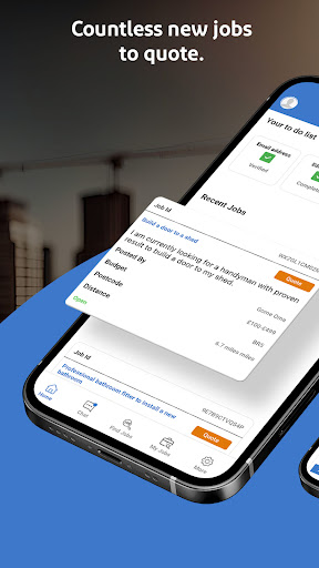 Tradespeoplehub for Trades Screen 2