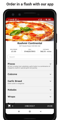 Android application Kashmir Continental screenshort