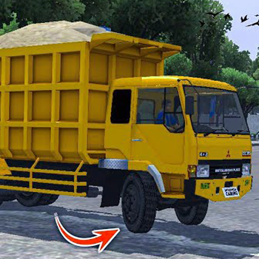 Mod BUSSID: Truk Pasir Lengkap