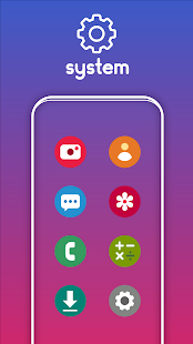 One UI 2.0 Pixel - Captura de tela do pacote de ícones
