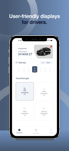 Android application Transfer Hub 360 - Driver screenshort