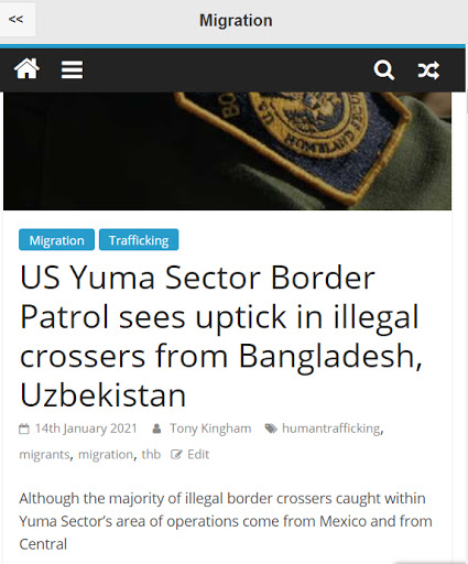 Border Security Report Screen 3