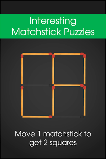 Android application Matchstick Puzzle Game | Match screenshort