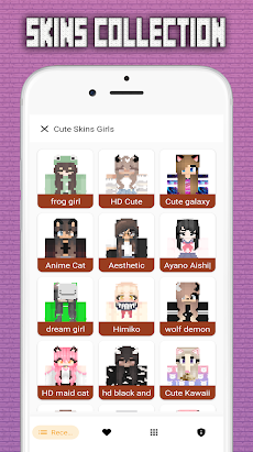 Cute Girls Skins For Minecraftのおすすめ画像3