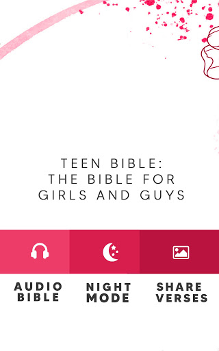 KJV Bible for teenagers screenshot