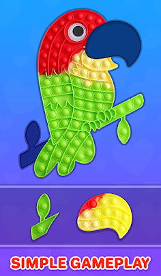Bubble Tangram Puzzle - Pop it - Screenshot 3