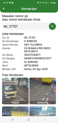 E KIR KABUPATEN PASURUAN Screen 3