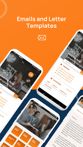 Android application Writo Email Letter Templates screenshort
