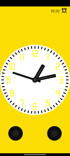 Android application Analog clock vfa screenshort