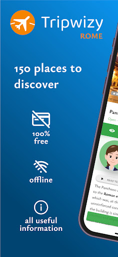 Android application Rome Map + Travel Guide screenshort
