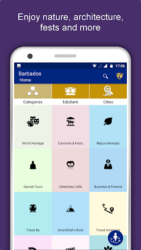 Android application Barbados Travel & Explore, Off screenshort