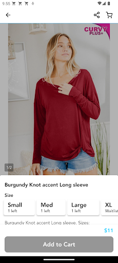 BJUX Boutique Screen 2