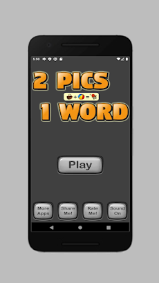 2 Pics 1 Word - A Word Gameのおすすめ画像1