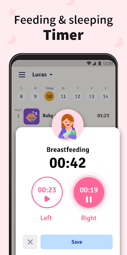 Baby Tracker, Feeding, Diaper Changing for Newborn 1.0.10 Screenshots 10