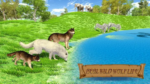 Wild Wolf Simulator 3D 4