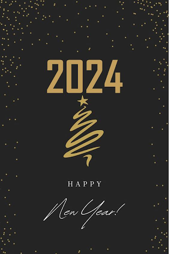 Happy New Year 2024 Wallpapers Screen 2