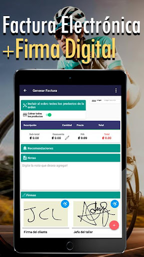 Android application Taller Bike Lite screenshort