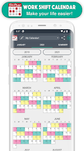 Календарь рабочих смен Screenshot