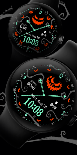 Android application Minimal Halloween - Neon screenshort