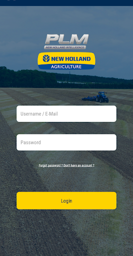 Android application New Holland PLM RTK+ screenshort
