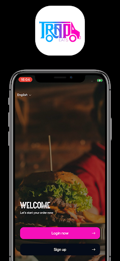 Android application Trap Eats screenshort