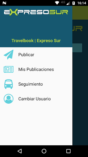 Android application TravelBook screenshort