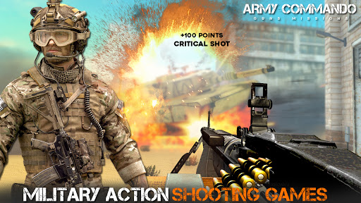 Army Commando Guns Missions: Free war games apkpoly screenshots 5