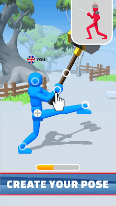 Fight Pose - Stickman Clash - Screenshot 1