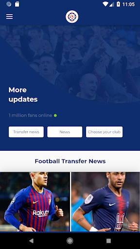 Android application Football Transfer News | S442 screenshort